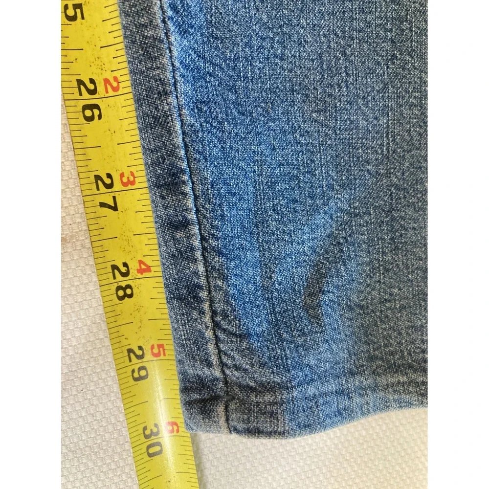 Armani Jeans Women's Blue Denim High‎ Waist Size 30 Slim Fit Jeans Made in Italy